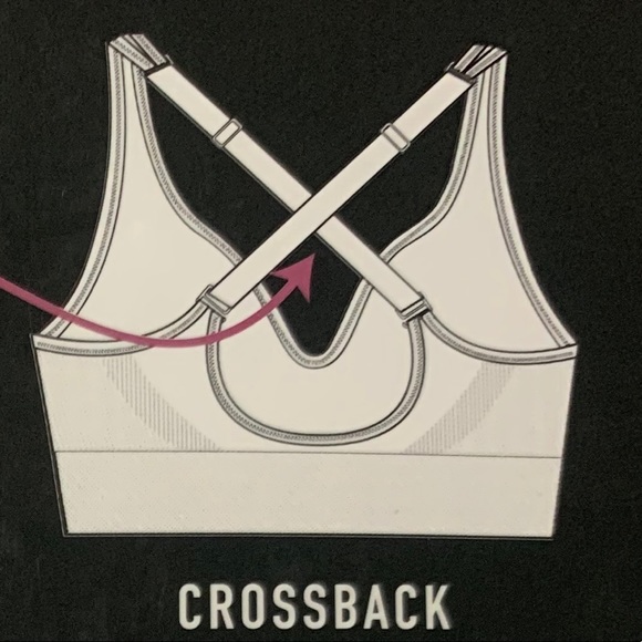 New! Puma White Seamless Convertible Sports Bra - Picture 7 of 8